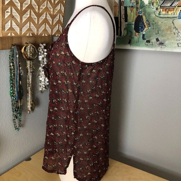 Vintage CAROLE LITTLE Ruffle Camisole - Picture 4 of 8